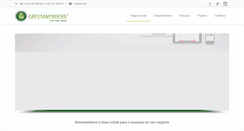 Desktop Screenshot of greenwebbers.com